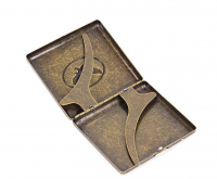 Classic Bronze Cigarette Case