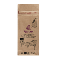 Pristine Food Farm: Organic Raw Black Maca Powder, 200g