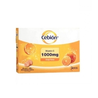 Cebion Vitamin C 1000mg Calcium Effervescent Tablet 10 Sx8