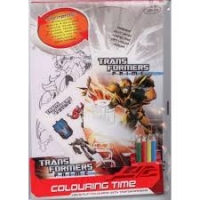 Transformers Colouring and Stickers Time Set, ISBN 5011874015156