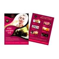 A5 FLYER / 2 SIDE / GLOSSY PAPER