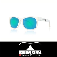 [Switzerland SHADEZ] Top Polarized Sunglasses White Frame Sky Blue 3-7 Years Old SHZ408