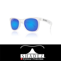 [Switzerland SHADEZ] Top polarized sunglasses, transparent frame, clear blue 3-7 years old SHZ418
