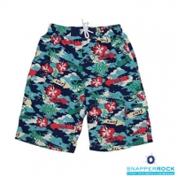 (Snapper Rock)[Snapper Rock UPF 50+ Sunscreen Swimsuit for Children] Boy Beach Shorts ? Rock Bahamas