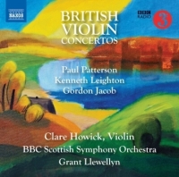 英國小提琴協奏曲-帕特森、雷頓、雅各作品 CD