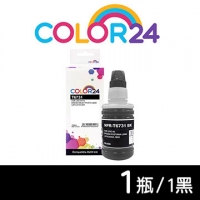 (Color24)[Color24] for EPSON T673100/100ml Black compatible ink supply / for L800/L1800/L805