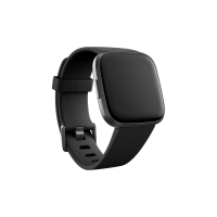 Fitbit Versa 2 Health and Fitness Watch - Black / Carbon FB507BKBK + FOC 10000mah PowerBank