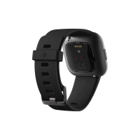 Fitbit Versa 2 Health and Fitness Watch - Black / Carbon FB507BKBK + FOC 10000mah PowerBank