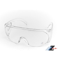 (z-pols)[Z-POLS] Fully transparent PC explosion-proof safety lens with anti-UV400 dust-proof and windproof glasses