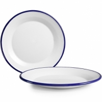 (IBILI)IBILI Enamel Dinner Plate (Blue 18cm)