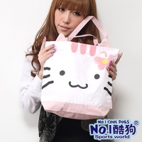 (【Hu Hu Cat】)[Hu Hu Cat] whistling cat Lightweight casual bag - cute pink (7800-21)