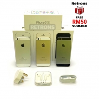 [CNY 2021] 🇲🇾 Ori Used Apple IPhone 5S 32GB 98% Like New [ 1 Month Warranty ] FREE RM50 Voucher
