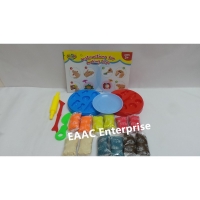 DIY QQ Candy Kid's Dough Plasticine Clay Dough Color Mud Mainan Tanah Liat Kanank-kanak