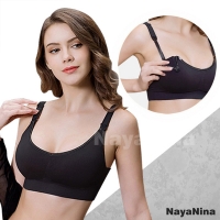 (Naya Nina)[Naya Nina] super elastic seamless rimless breastfeeding underwear M~XL (black)