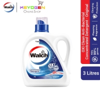 (READY STOCK) Walch OXI Clean Anti-bacterial Concentrated Laundry Detergent（Original）3L