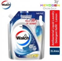(READY STOCK) Walch OXI Clean Anti-bacterial Concentrated Laundry Detergent（Lemon）2L - REFILL