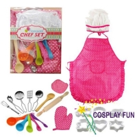 (CosplayFun)[Changing Fun] Children's role-playing costumes_Chef (小波?) [with accessories]