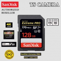 SANDISK EXTREME PRO SD CARD 32GB / 64GB / 128GB / 256GB OFFICIAL SANDISK MALAYSIA
