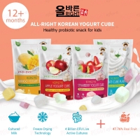 ALL-RIGHT Korean Yogurt Cube (Apple, Strawberry, Mango & Plain - 4 Flavor)