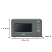 Daewoo Digital Microwave Oven - 20 Liters (KOR-20DG)