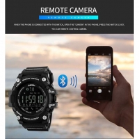 SKMEI 1227 Men Waterproof Smart Watch Support Android And IOS Use App (X Watch)