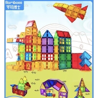 Romboss Magnetic Tiles Educational Toys 罗玛博士磁力片彩窗
