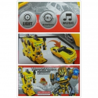 Bumble bee Transformer Robot Bump and Go Car - A toy for Kids Toys