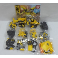 Bumble Bee Transformer Robot Vehicle Building Block Bricks 693+pcs Toys