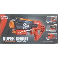 Super Shoot Manual Soft Foam Bullet Gun Gun Pistol