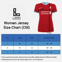 Liverpool Women Home Season 20/21 Fans Issue Jersey with UCL #9 FIRMINO + Patch Printing