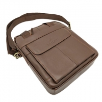 Original Polo Louie Men's Genuine Leather Sling Bag Handcarry Bag Messenger Bag