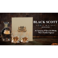 Black Scott 12 Years Old Single Malt Whisky 700ml