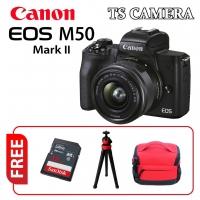 CANON EOS M50 MARK II KIT LENS NEW CANON EOS M50 II (OFFICIAL CANON MALAYSIA) READY IN STOCK