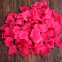 Artificial rose petals 仿真玫瑰花瓣求结婚表白生日装饰情人节浪漫婚礼派