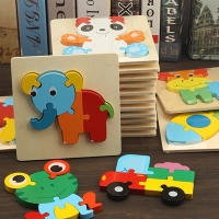 Wooden Shape Puzzle 宝宝益智木质拼图玩具