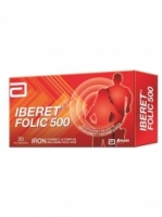 IBERET FOLIC 500 30'S EXP 12/2020