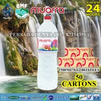 PACKAGE OF 50 CARTONS : MUARRA MINERAL WATER 1500ML X 12 BOTTLES