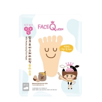 (FaceQueen)FaceQueen Honey Milk Moisturizing Foot Mask 18g (9gX2 pieces)