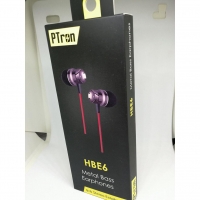 PTron HBE6, Metal Bass Earphone With Mic For All Smartphones