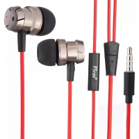 PTron HBE6, Metal Bass Earphone With Mic For All Smartphones