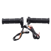 One Pair of 12V Motorcycle Heated Grips Hot/Warm Handlebar with Switch