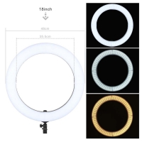 Zomei Ring Light 18inch Double Light with Stand Kit Set (ZRL-18V)