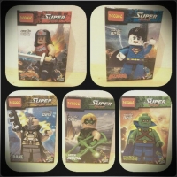 Superheroes Lego Figurine