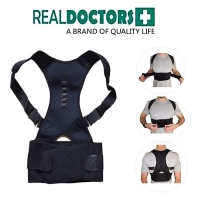 Real Doctors Posture Support Brace Reduce Back Pain Correction Positions Belt