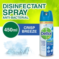 Dettol Disinfectant Spray 450ml - Crisp Breeze
