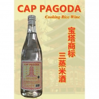 Cap Pagoda Cooking Rice Wine 宝塔商标 三蒸米酒 640ml
