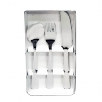 Three-piece stainless steel cutlery set
