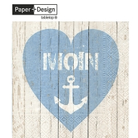 (Paper+Design)[ Paper+Design] German Napkin - (Good day) Blue