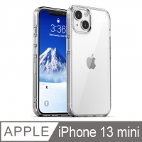 (WillGo)Impact-resistant and drop-proof protective case for iPhone 13 mini (transparent)