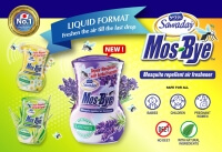 日本小林製藥 Sawaday Mos-Bye Mosquito Repellent Air Freshener 275ml Penyegar Udara 空气清新剂 - Lavender / Chamomile / Lemongrass